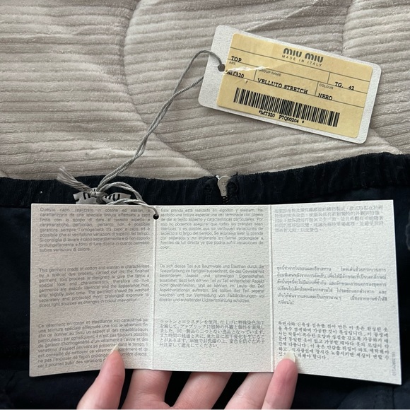 Miu miu black corset top - Picture 5 of 7